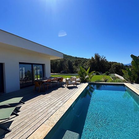 Villas De Standing Avec Magnifique Vue Mer Et Piscines Privees, Sagone 萨戈内 外观 照片