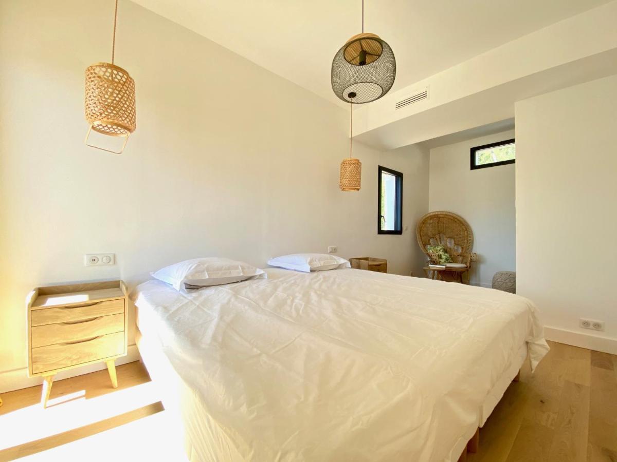 Villas De Standing Avec Magnifique Vue Mer Et Piscines Privees, Sagone 萨戈内 外观 照片