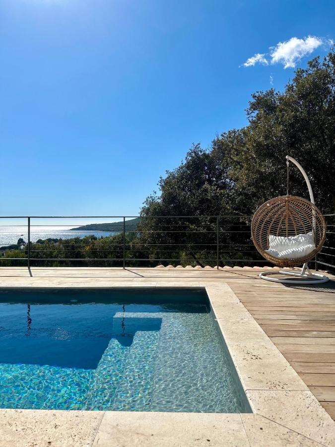Villas De Standing Avec Magnifique Vue Mer Et Piscines Privees, Sagone 萨戈内 外观 照片