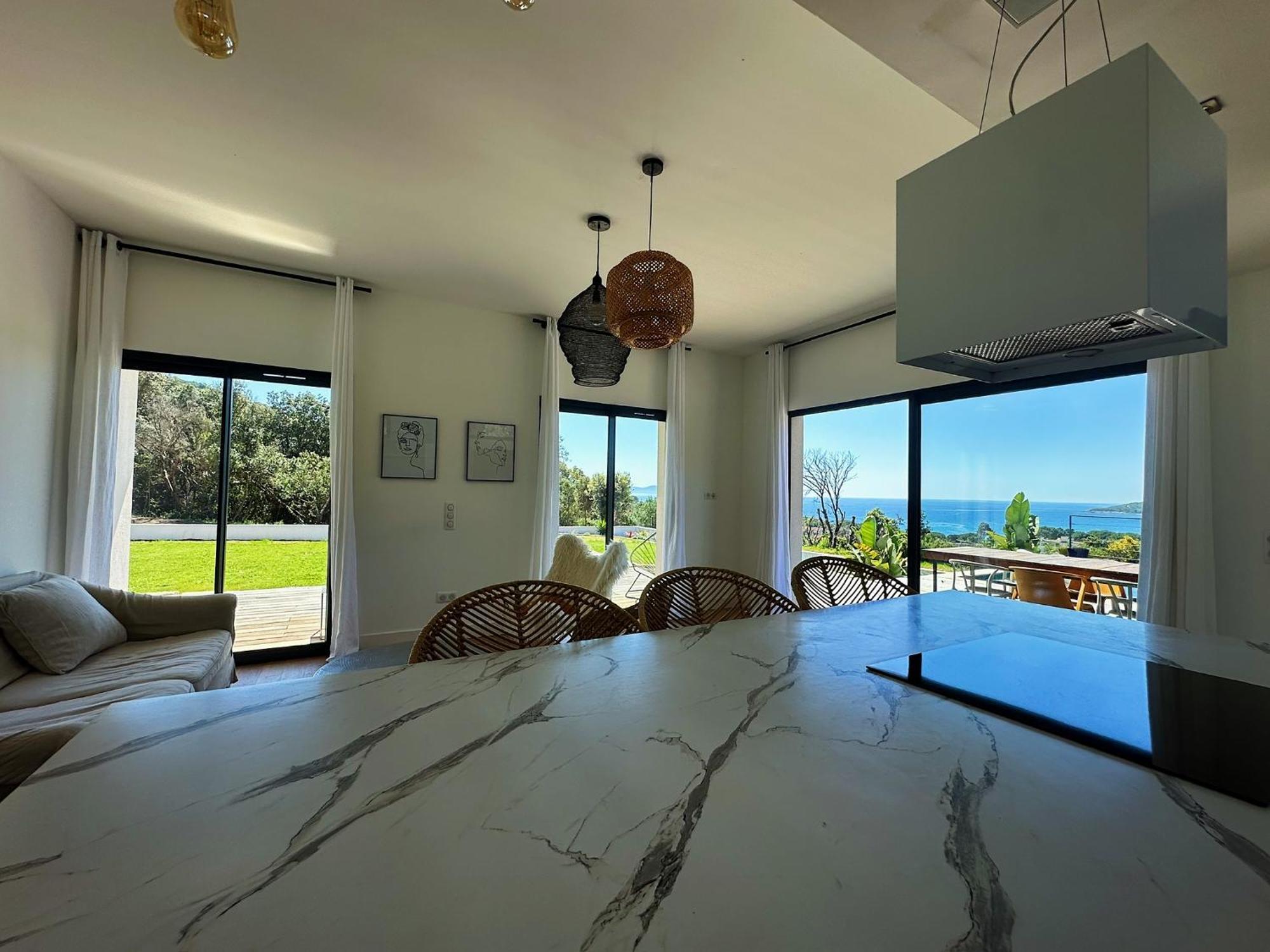 Villas De Standing Avec Magnifique Vue Mer Et Piscines Privees, Sagone 萨戈内 外观 照片