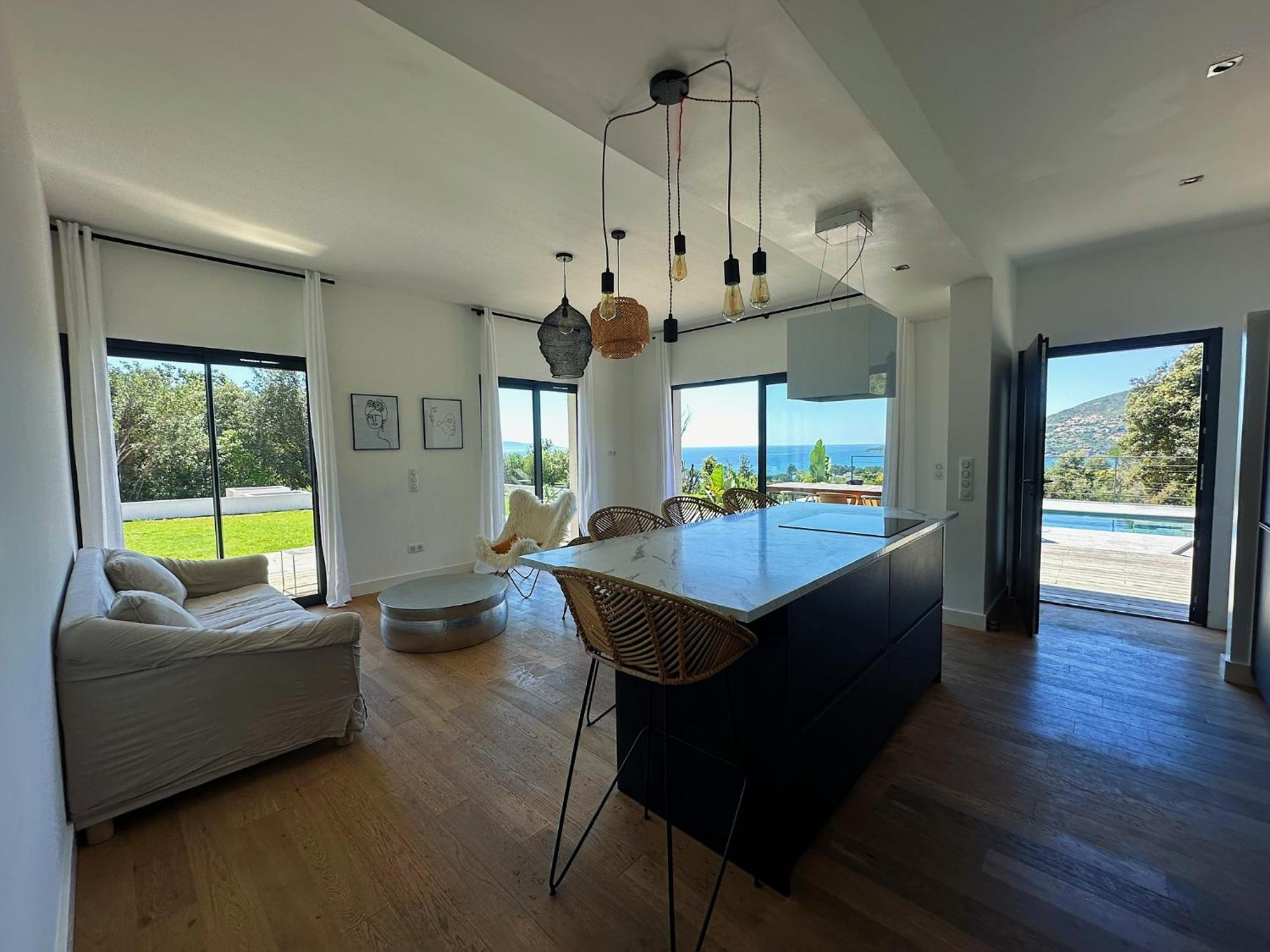 Villas De Standing Avec Magnifique Vue Mer Et Piscines Privees, Sagone 萨戈内 外观 照片