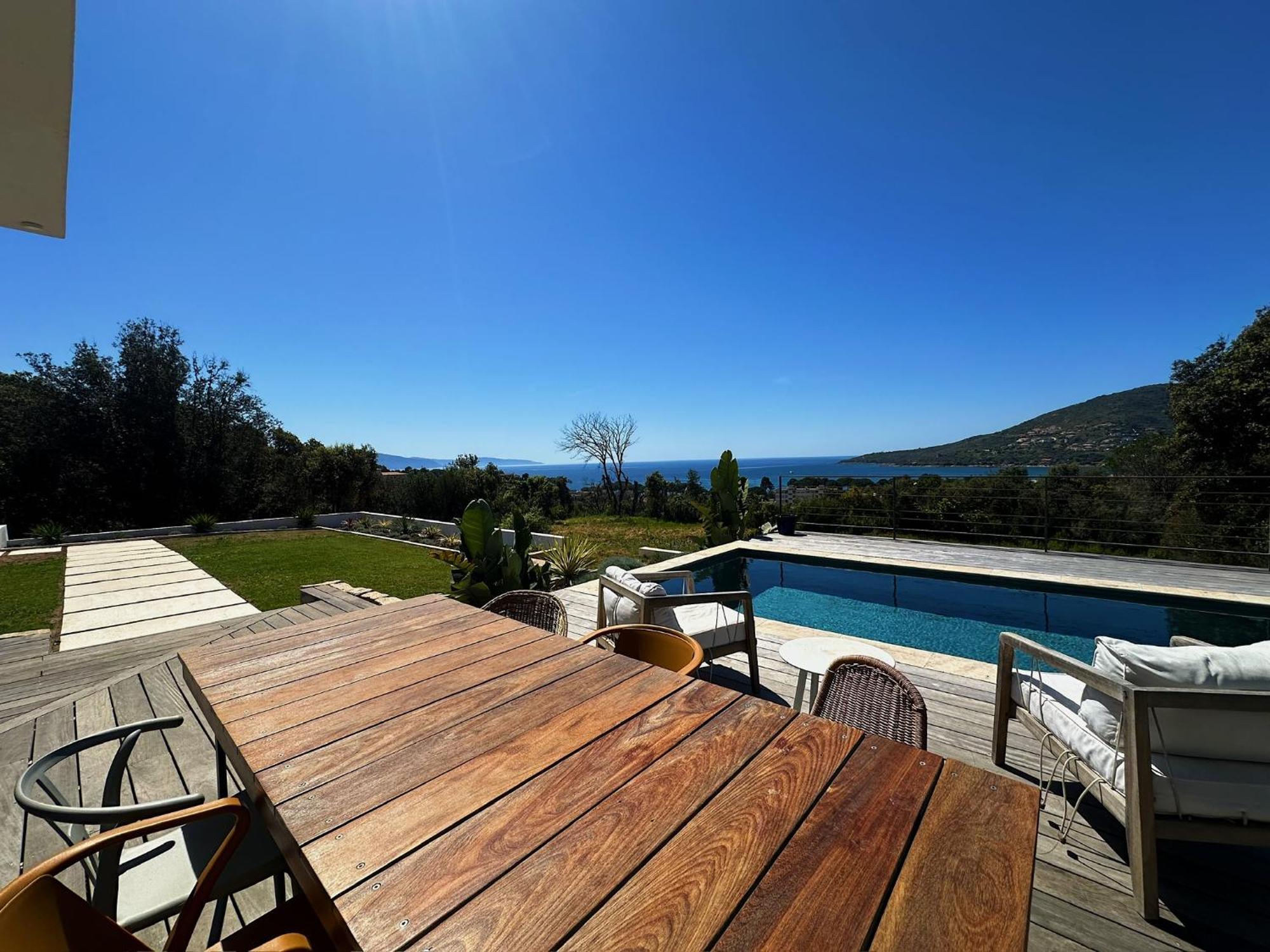 Villas De Standing Avec Magnifique Vue Mer Et Piscines Privees, Sagone 萨戈内 外观 照片